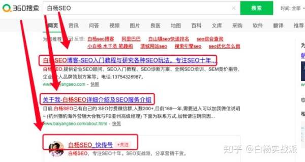 白杨SEO：360、搜狗、必应搜索引擎排名机制与网站搜索引擎优化怎么做？(图1)